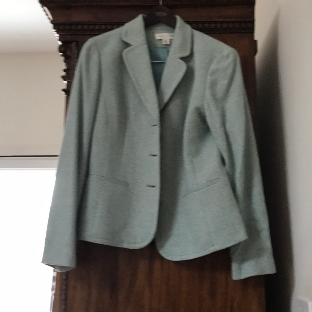 Pale green dress jacket